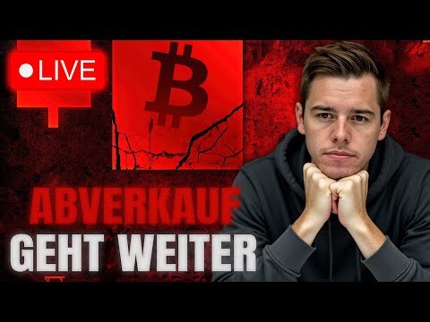 🚨 KRYPTO CRASH: Bis HIER wird Bitcoin fallen!! LIVE TRADING