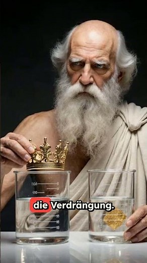 Die WAHRE Geschichte hinter Archimedes' Entdeckung (nicht die Badewanne!)