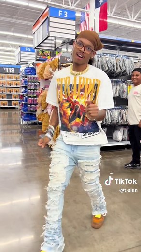 Dance TikTok at Walmart Supercenter in Cedar Hill
