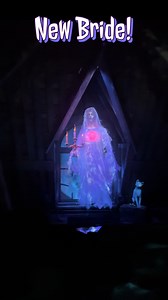 We have a new bride scene/sequence on the reopened Haunted Mansion at Disneyland. I think it’s fantastic, but what do you think? #disneyland #hauntedmansion #thebride #bride #constance #disney | Food At Disneyland