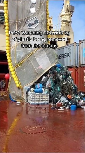 The Ocean Cleanup 🌊🗑️ 200,000 kg Plastic Removed from Great Pacific Garbage Patch
