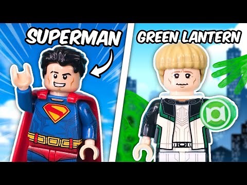 I built SUPERMAN in LEGO...