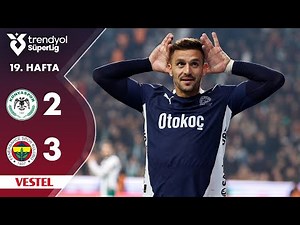 Vestel | Konyaspor (2-3) Fenerbahçe - Highlights/Özet | Trendyol Süper Lig - 2024/25