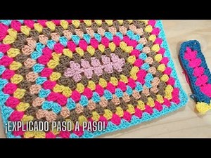 Aprendé a tejer un RECTANGULO en CROCHET - Paso a Paso