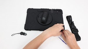 Watch How to install the shoulder strap that comes with the case on Amazon Live