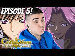 CORNELIA LI BRITANNIA!!! A NEW ENEMY! CODE GEASS EPISODE 5 REACTION! ( The Princess and the Witch! )