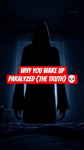 Why You Wake Up Paralyzed The Truth #facts #science #shadowman