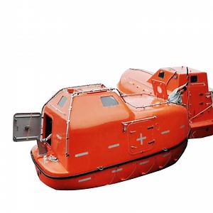 [Hot Item] Marine Enclosed Lifeboat and Davit Fireproof Type Boat with CCS/Ec/ABS/BV Approval for Sale