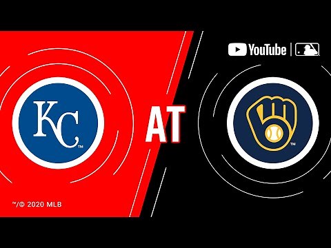 Royals at Brewers 9/18/20 | MLB Game of the Week Live on YouTube