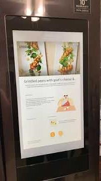 How to reset Samsung Refrigerator Hub Screen