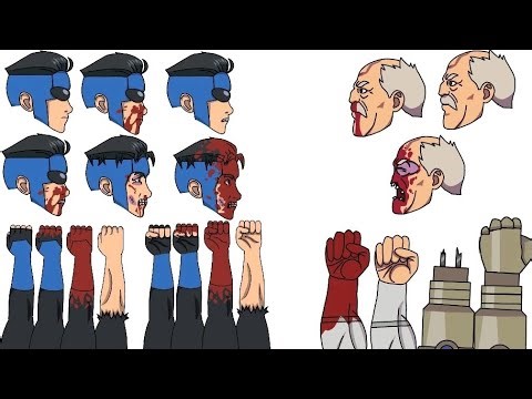 [DC2] Invincible and Conquest (Drawing Cartoons 2) Sprite + download link 🔗