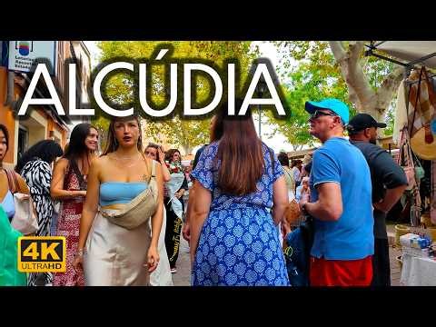 ALCÚDIA 🇪🇸 | Walking Tour through the Old Town 4K