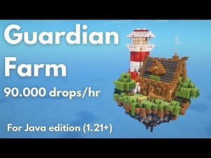 GUARDIAN FARM | Minecraft Tutorial | Java [1.21+]