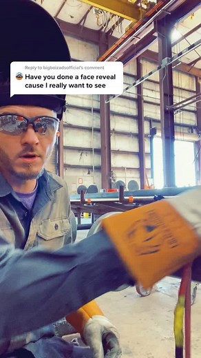 Reply to @bigboizadsofficial You ask you receive 😎 #fyp #foryou #welding #facereveal #satisfying
