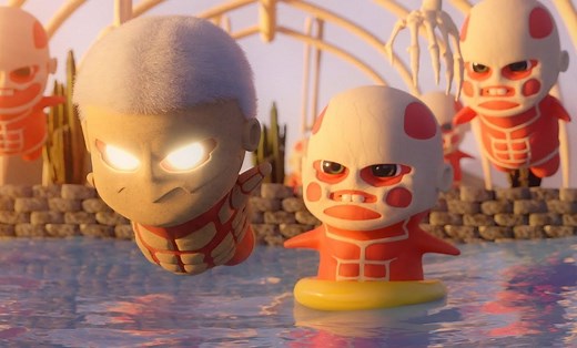 【Q版迷你巨人3D】Chibi Titans 4 The Wumbling Wumbling | Attack On Titan Animation