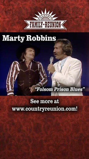 Marty Robbins - Folsom Prison Blues. To see FULL VIDEOS of Country's Family Reunion, go to tinyurl.com/CFRYouTube. Be sure to SUBSCRIBE! #countrymusic #folsomprisonblues #johnnycash #martyrobbins #prison #blues #countrysfamilyreunion