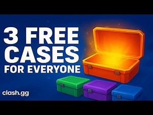 3 FREE CASES FOR EVERYONE ON CLASH.GG(CLASH GG Promo Code 2025 - CLASHGG CODE - CLASH GG PROMOCODE)