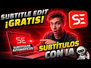 HOW TO GENERATE AUTOMATIC SUBTITLES WITH AI FOR FREE! | Create SRT Subtitles with Subtitle Edit