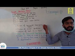 Simple Harmonic Motion | Chapter #10 | Physics Class 10th | Lec #1