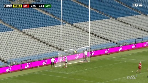 HT in the Christy Ring Cup Final in Croke Park Derry GAA 1-12 London GAA 1-15 Watch the highlights here #DERVLON | GAA