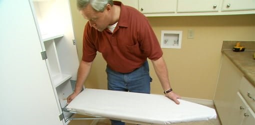 How to Install a Built-in Ironing Board - Today's Homeowner