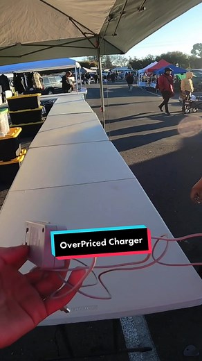 Overpriced DS Charger at Flea Market