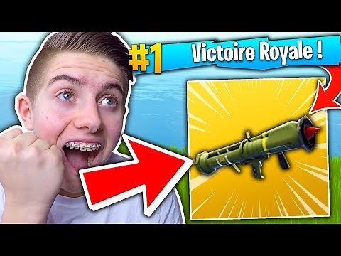 JE FAIS TOP 1 AVEC LE NOUVEAU MISSILE GUIDÉ LÉGENDAIRE SUR FORTNITE BATTLE ROYALE !!!