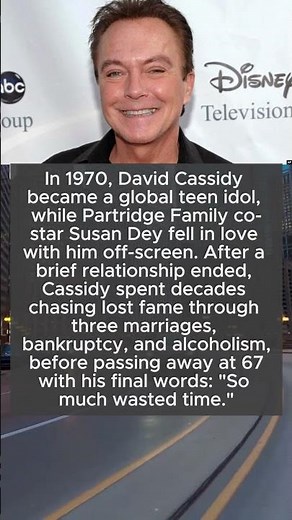Why David Cassidy Spent His Life Searching for What He Lost