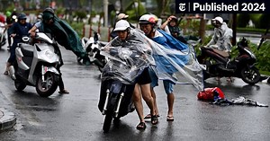 ‘Out of a Horror Movie:’ Typhoon Yagi Makes Landfall in Vietnam