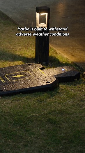 5.5K views · 24 reactions |  Introducing the world's first modular smart yard robot, Yarbo! Powered by innovative wireless charging technology, Yarbo's patented docking station ensures safety and efficiency in any weather. ⚡ Experience the future of yard care today with Yarbo! #Yarbo #SmartYardRobot #LawnMower #WirelessCharging #Innovation #FutureOfYardCare | Yarbo | Facebook