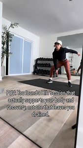 Day 4: Burn and Restore - a low volume, low impact HIIT, followed by mobility work. HIIT has incredible proven benefits when dosed correctly! ⚡️ A lot of women, especially in perimenopause, have been told to avoid HIIT because of cortisol. Cortisol is supposed to rise when you work hard. That’s not a flaw, that’s how your body: • releases carbs fat for energy • improves cardiovascular fitness • supports brain health • adapts and gets stronger 🚫 The problem isn’t HIIT 🚫 The problem is too much 