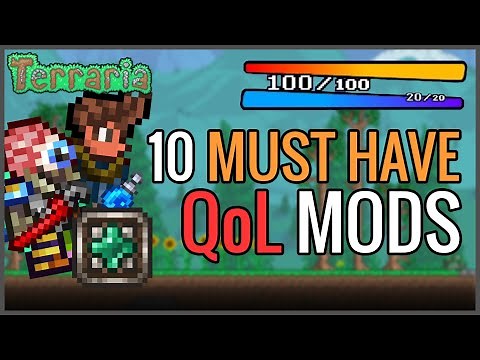 10 MUST HAVE Terraria Quality of Life Mods for every Playthrough!