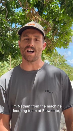 Flowstate | Action Sports Tech Platform on Instagram: "Meet Mobile Capture with the Flowstate iPhone app. 📲 Set up your iPhone on a tripod, hit record, and let Flowstate’s AI do the rest — tracking every wave, every session, every time, straight from your iPhone. Our ML wizard @nathansadoun shows you how it works in this reel. 👉 Download the Flowstate app and upgrade to Pro to unlock Mobile Capture today. (Link in bio) #FlowstatePro #InTheZone #MobileCapture #AI #Surf #iPhoneApp 