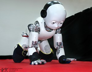 Creepy open source iCub robot shows off its toddler-like abilities
