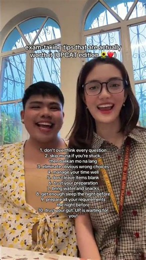 10 UPCAT Exam Tips That Actually Work 🌻❤️ | UPCAT 2027 Tips #shorts