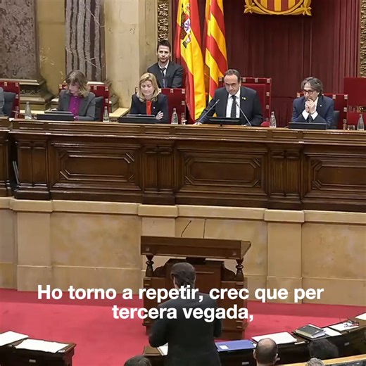 #ULTIMAHORA El president català menteix més que parla. Diu que no arribarà mai a cap acord amb els discursos d'odi, i es manifestà amb els que promovien els discursos d'odi contra els catalans, a més, va ser dels primers en demanar l'aplicació del 155. I TOT GRÀCIES A ERC