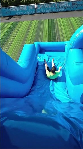 This inflatable slide is awesome.#waterslide #inflatableslide #inflatable #slide #awesome