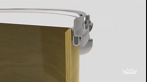 Remo BB-1318-00 Bass Drum Head, Emperor Clear Bass - 18" (Standard Packaging)