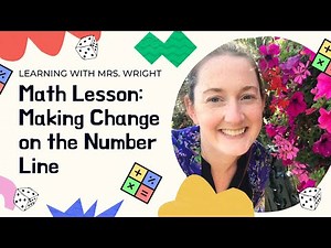Making Change on a Number Line - 3rd Grade Math