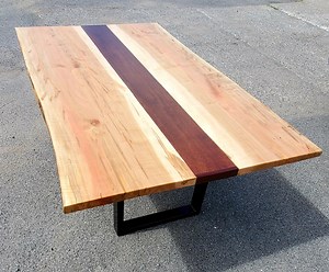 Live Edge Dining Tables Made to Order - Etsy