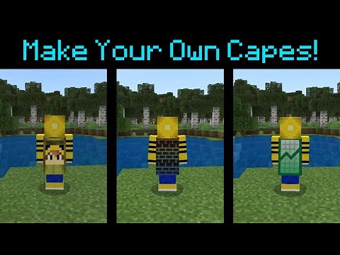 How To MAKE CAPES For Minecraft Bedrock Edition (Windows 10)