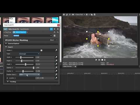 VEGAS Movie Studio 16 - Flexible Bézier Masking Tutorial