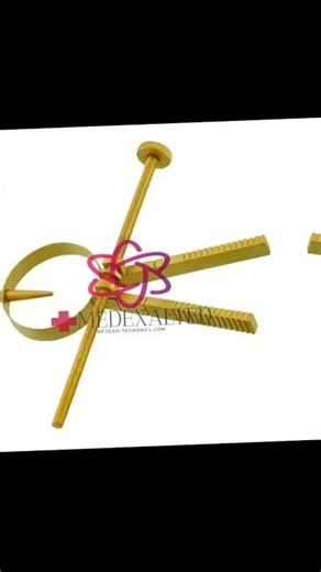 HALPERN Breast Marker Measuring Calipers Manual Reusable Gold Coated Plastic Surgery +923417330036