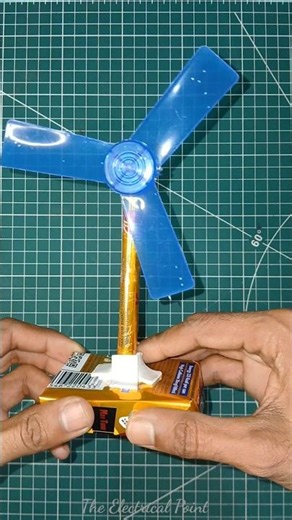 Diy mini table fan | Home made mini fan with dc motor |