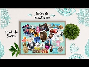 ¿Cómo hacer un tablero de visión o mapa de los sueños? - ilumina tu vida