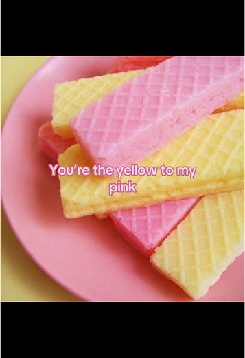 Cute Couple Moments: You're the Yellow to My Pink