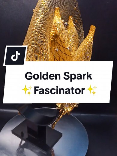 ✨✨✨ Keeping It Simple #bridetobe #madeinghana #fascinator #goldfascinator #bridalshoot #weddingguestlook