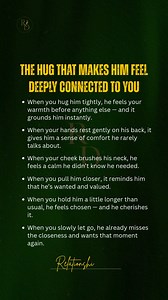 The Hug That Makes Him Feel Deeply Connected to You | Relationship guide