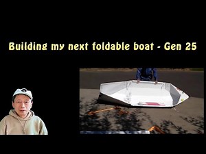 Part 1 Building my Gen 25 foldable kayak