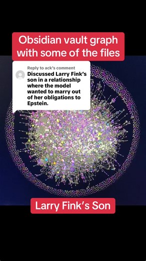 Replying to @ack This is an obsidian vault with some of the information from the files to show connections. This is in graph view with various filters. This is only a sample. It’s meant to be a demonstration of what Obsidian can do. Not all files are included in this sample. I’m working with a small group of people who are trying to get all the files in this format. We are working on making it publicly viewable and making it so we can invite trusted people to collaborate.